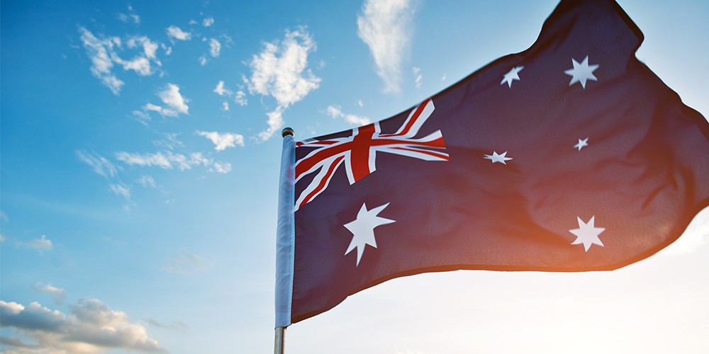 Web development services across Australia - Australian flag