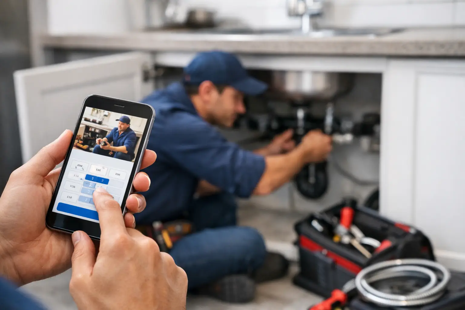 Increase plumber website conversion rate - from click-to-call placement to page speed and trust signals